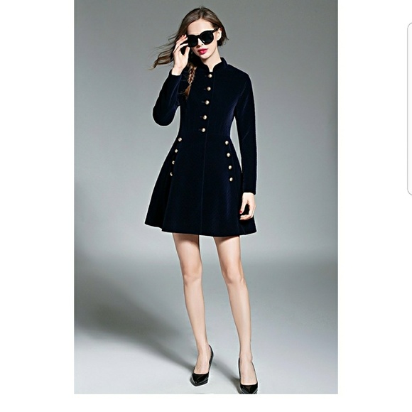 Stephy Conduroy Dress Coat - Picture 2 of 6